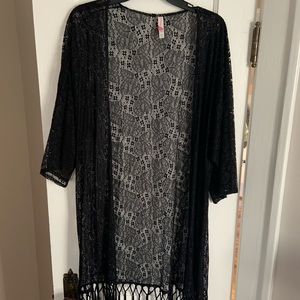Boutique lace cover up